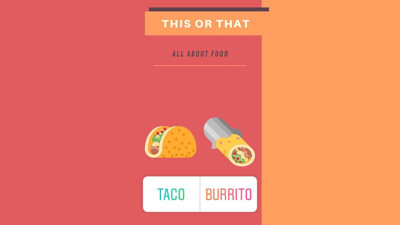 Foodie's Choice Instagram Game